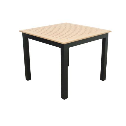 11855 expert wood antracit gastro hlinikovy stul 90x90x75cm zbozi s drobnou vadou n519