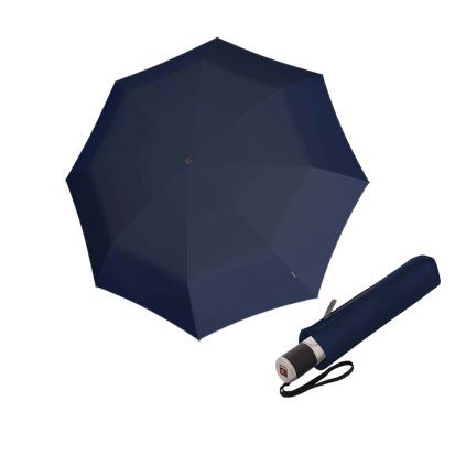 14687 knirps chrome matt duomatic navy elegantni plne automaticky destnik