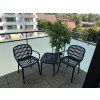 11846 4 polikoro balkonova plastova sedaci souprava zbozi s drobnou vadou n520