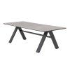 13769 nova zahradni hlinikovy stul 240 x 100 x 73 5 cm zbozi s drobnou vadou n588