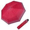 15529 hit mini dots red damsky skladaci destnik