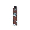 15547 2 hit mini flowers brown damsky skladaci destnik